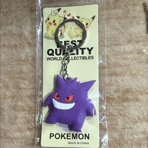Gengar Pokémon Keychain Accessory